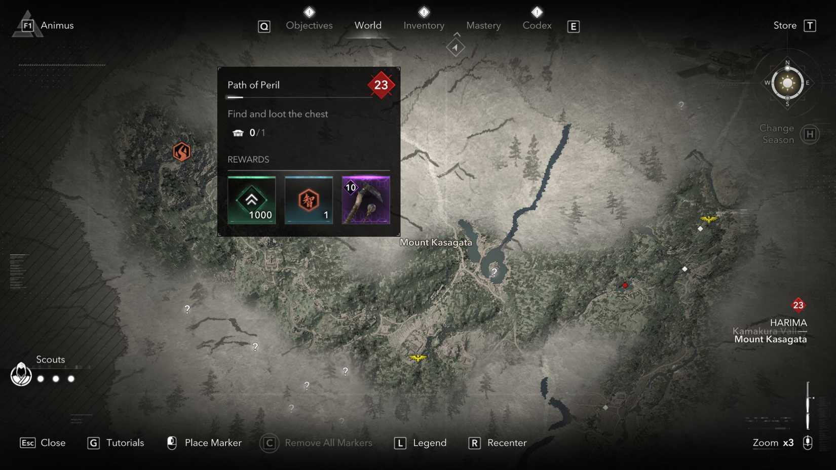 Path Peril All Hidden Trail Locations in Assassin's Creed Shadows
