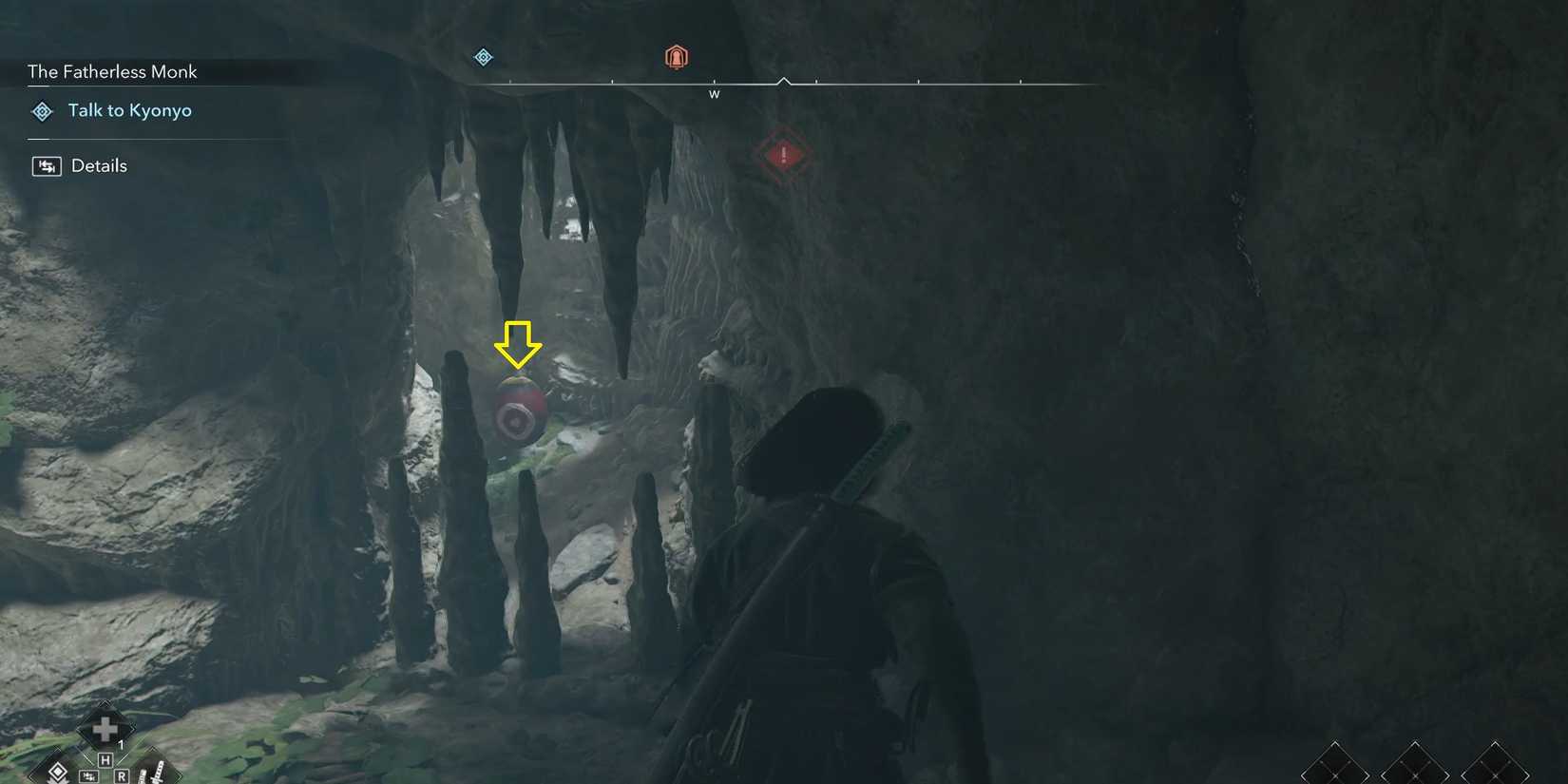 Assassin's Creed Shadows - Veiled Tumulus Legendary Chest Location 5