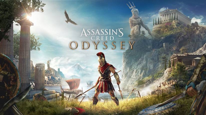 assassins creed odyssey key art