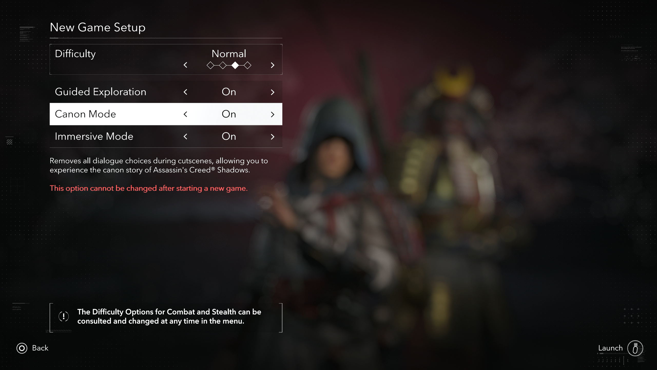 Which Settings Should You Choose at the Start of Assassin's Creed Shadows?