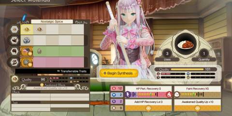 atelier lulua synthesis