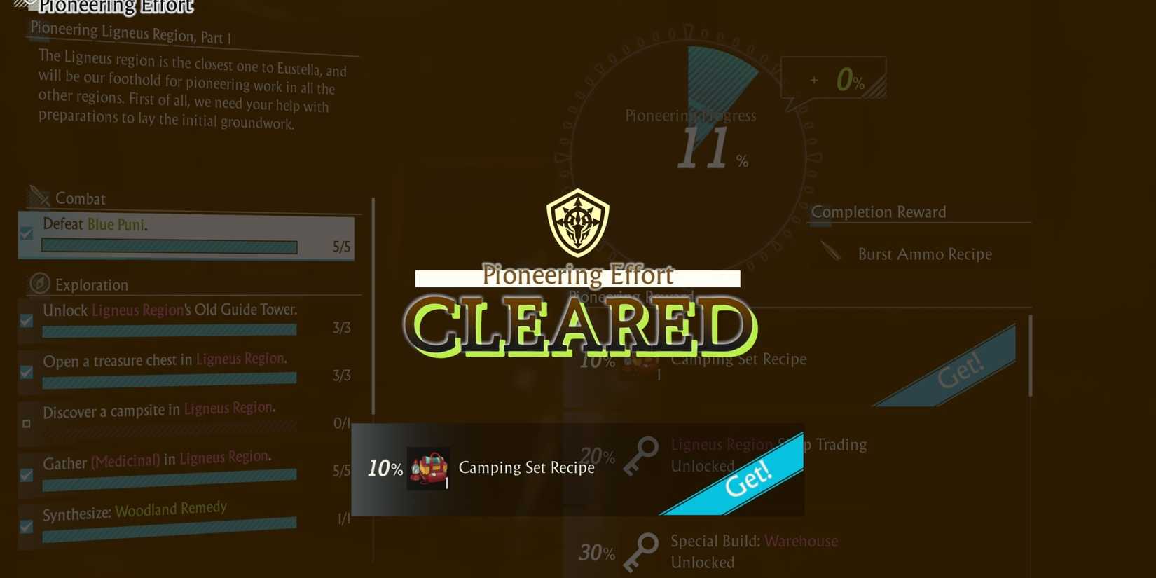 atelier yumia pioneering effort reward camping set