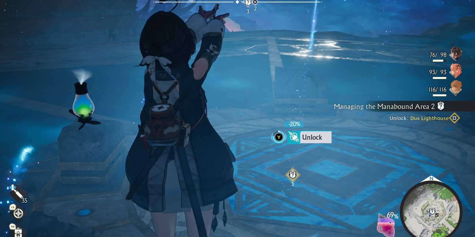 atelier yumia unlock manabound area