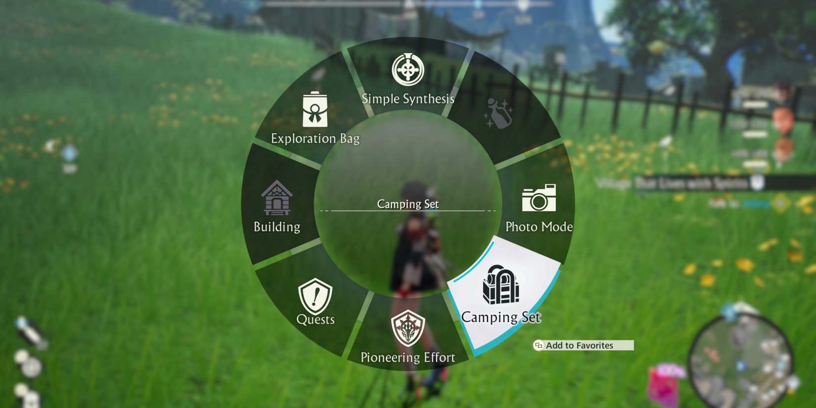 atelier yumia using camping set