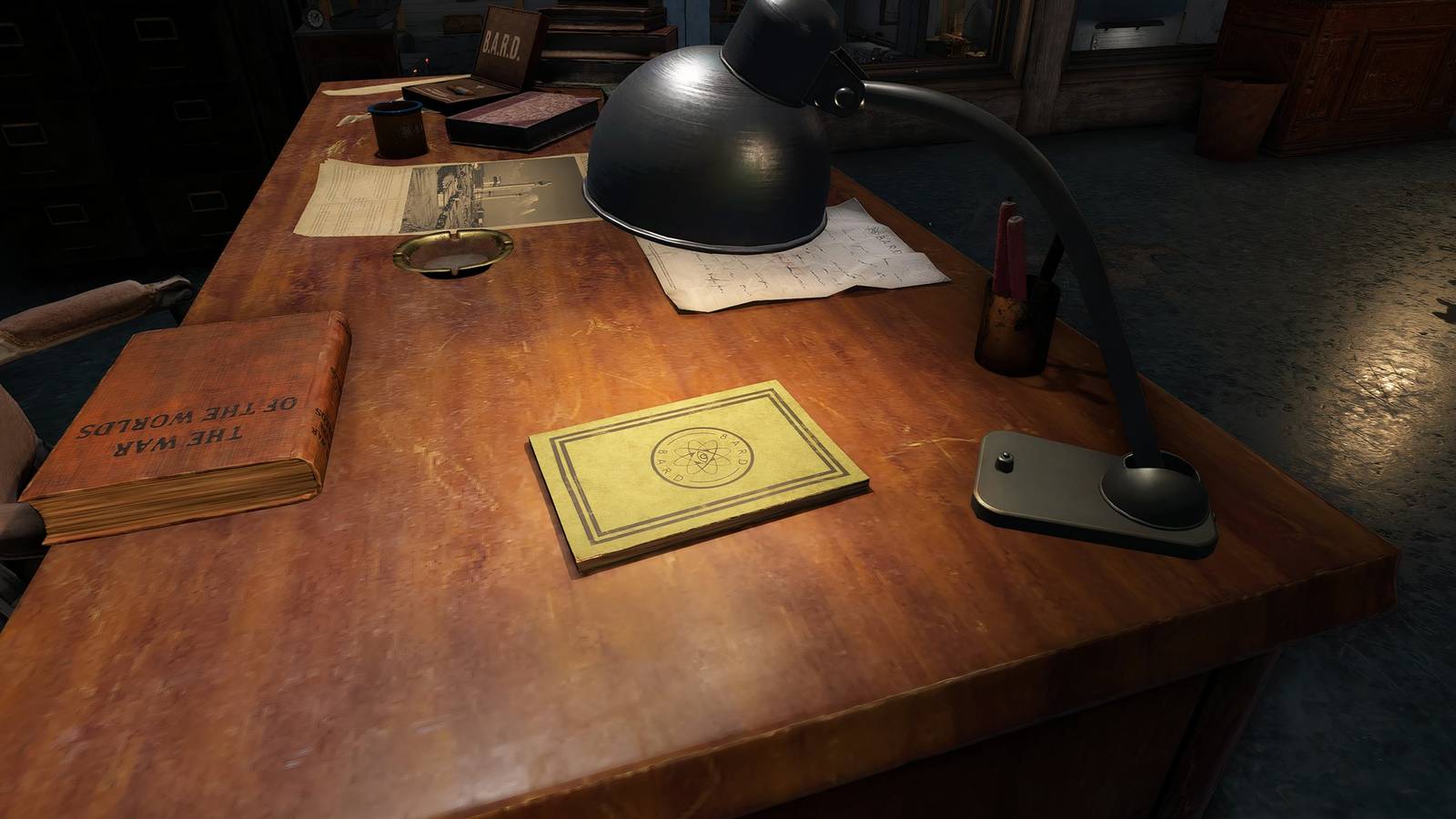 atomfall dr. garrow's office in robotics