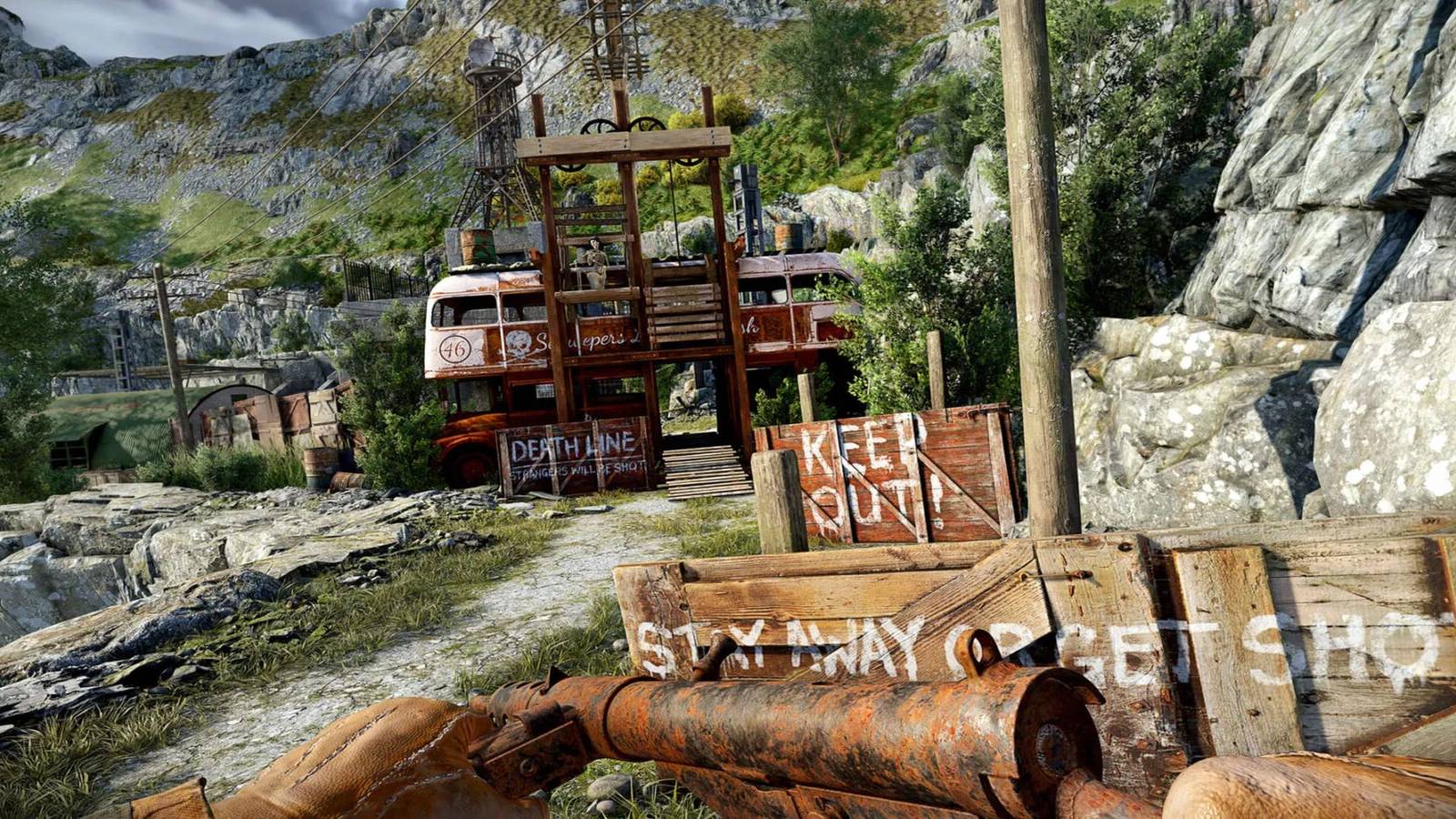 Atomfall official pic guarded outpost