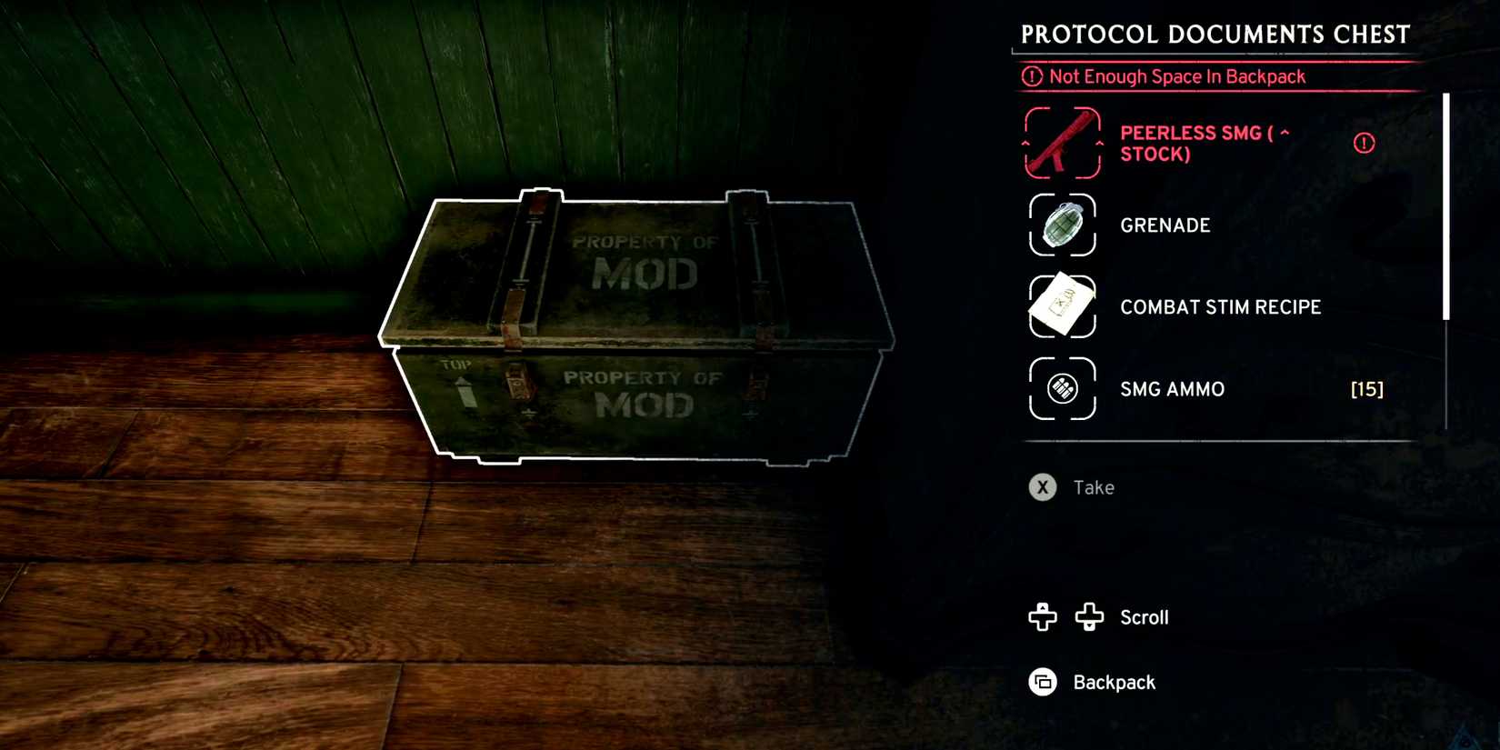 Atomfall Protocol Documents Chest Key Location Contents