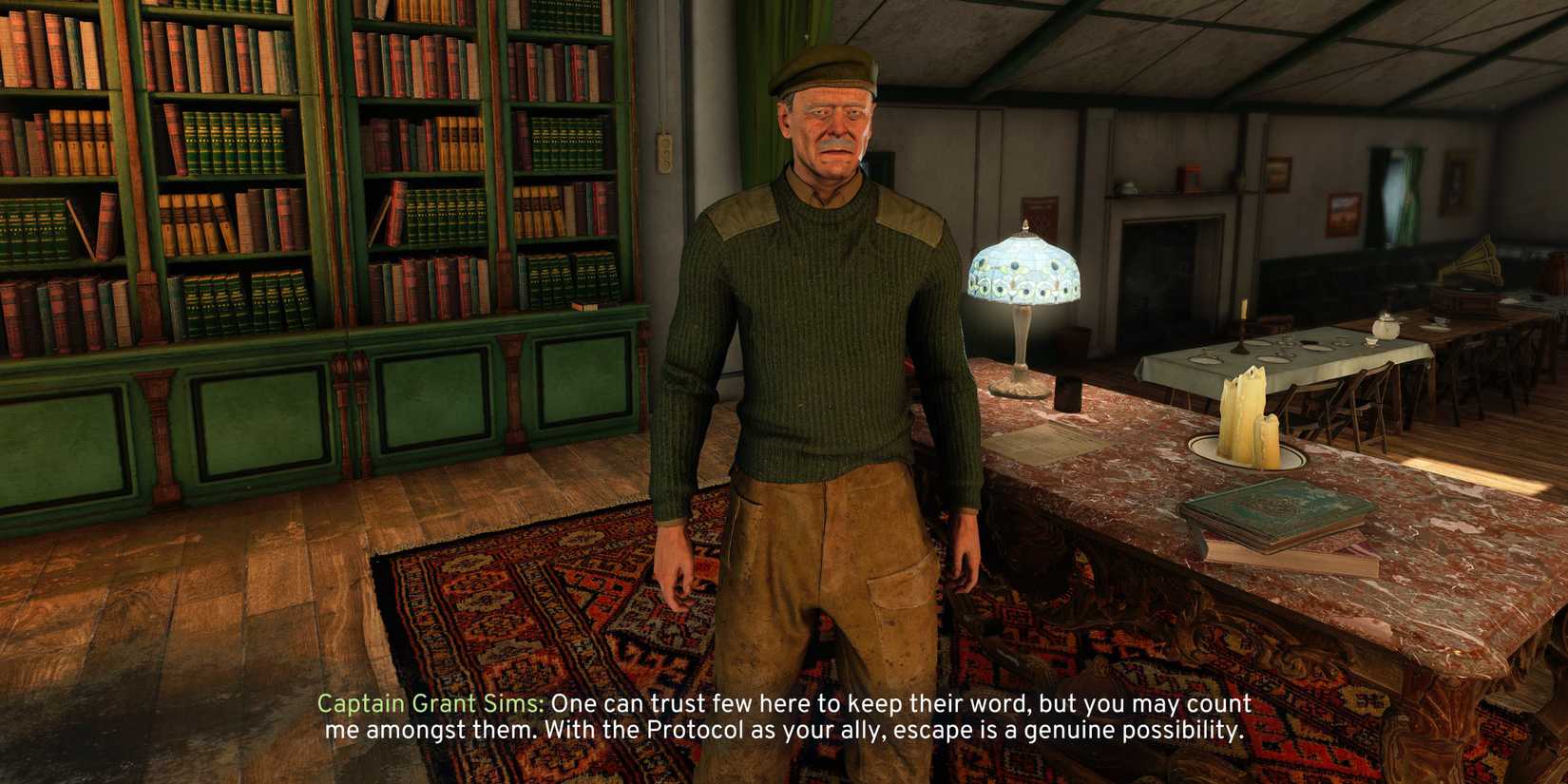 Atomfall Trust Captain Sims Guide