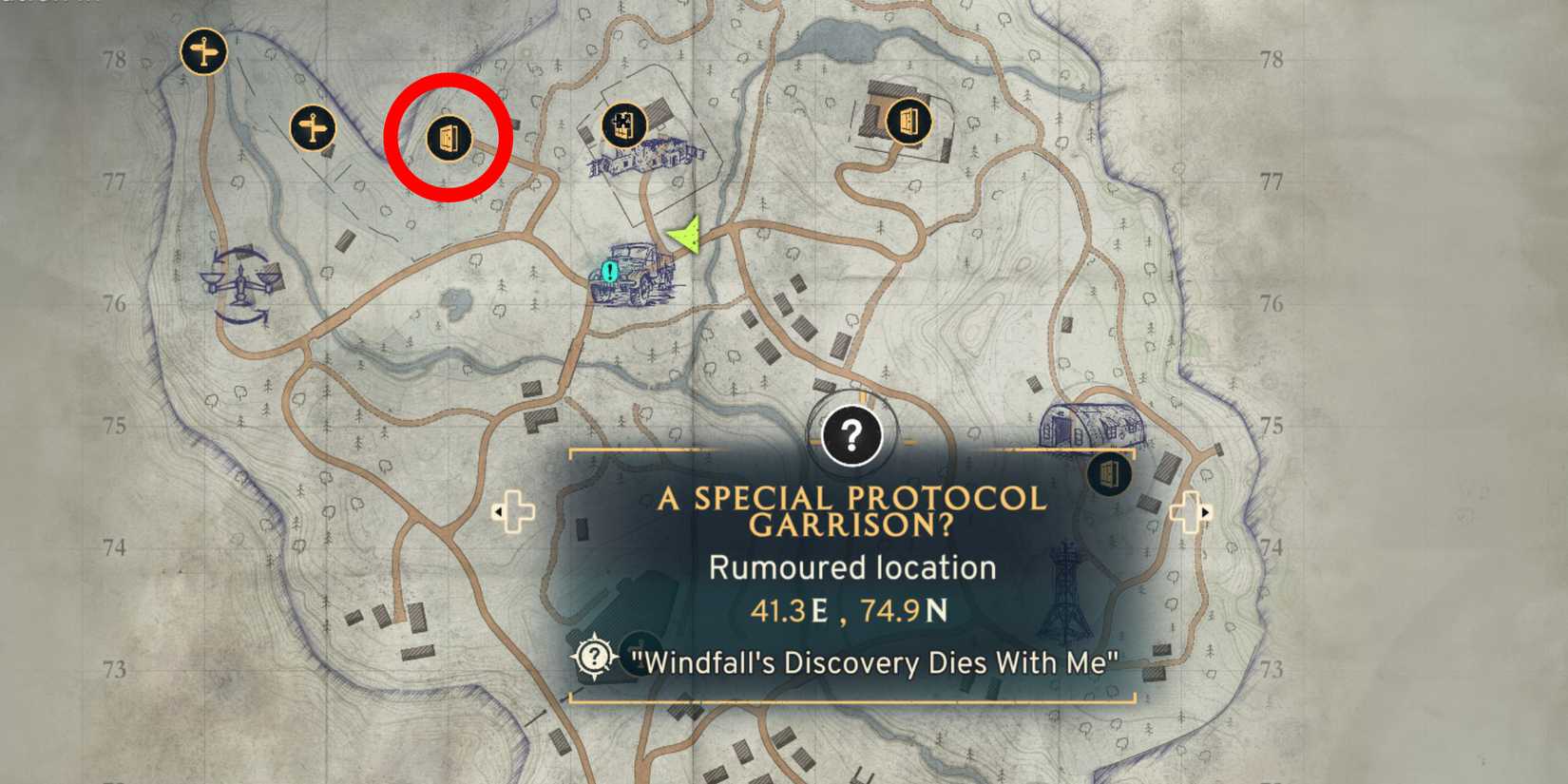 Windfall Map Atomfall: How To Unlock Windfall's Crate (& Location)