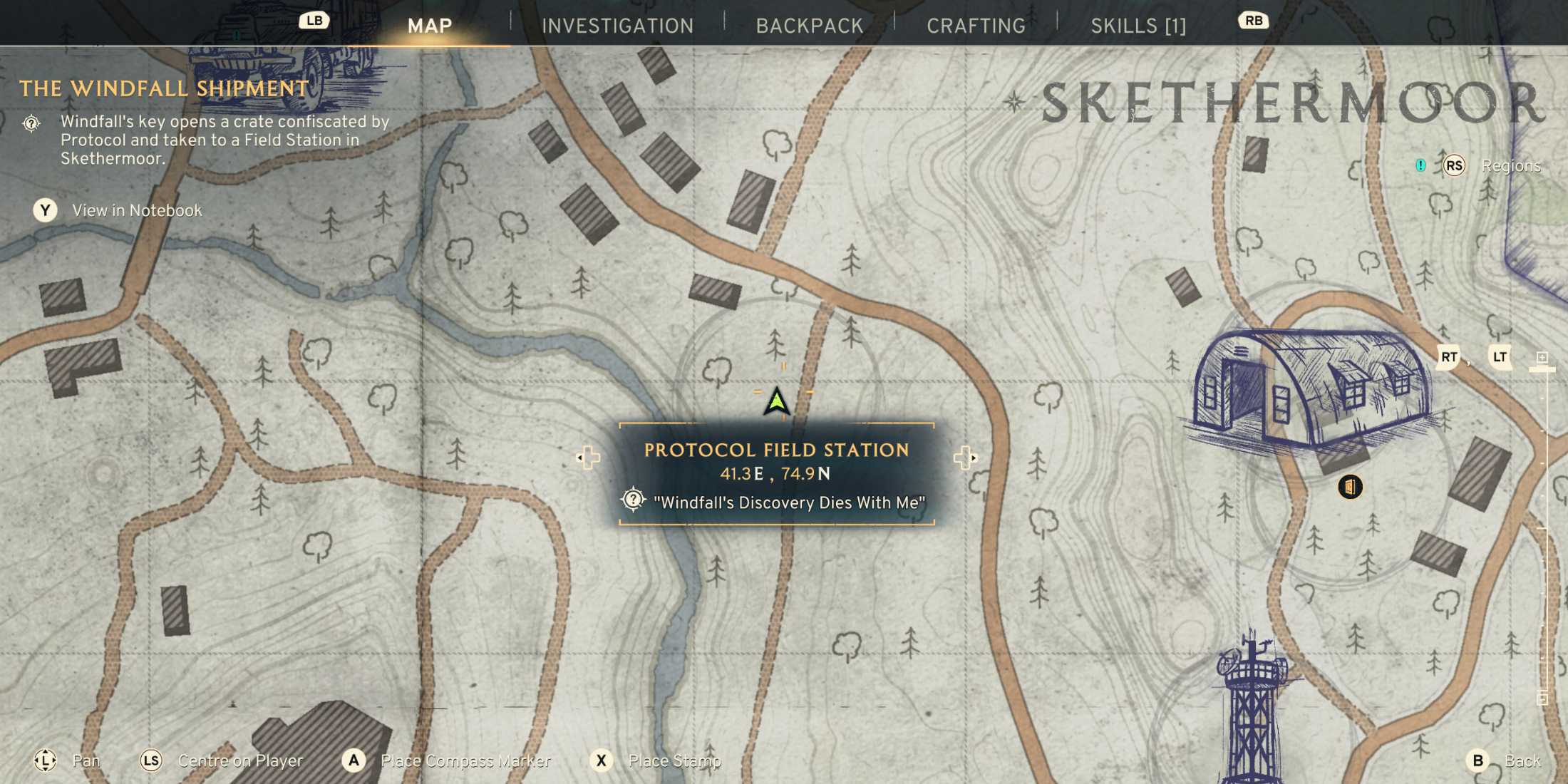 Windfall Map Atomfall: How To Unlock Windfall's Crate (& Location)