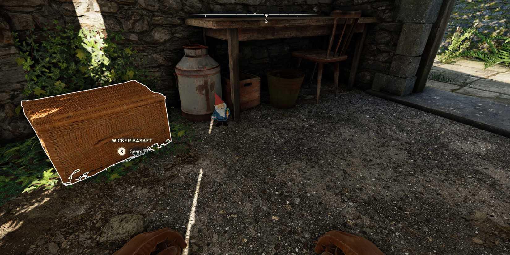 Gnomo 7: Atrás de um galpão no sudeste