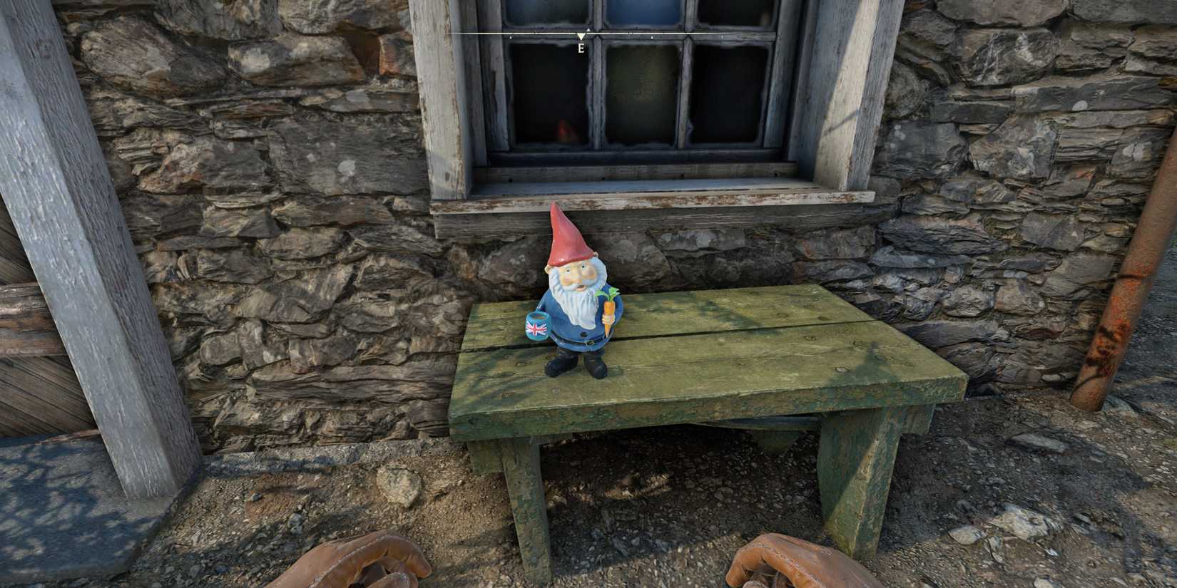 Gnomo 9: Em um banco em East Wyndham