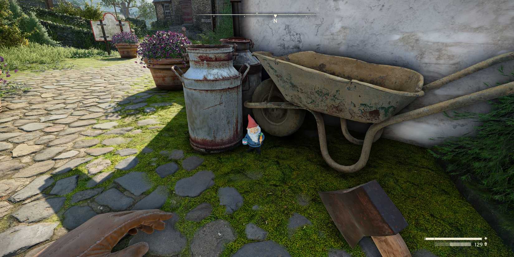 Gnomo 3: Atrás do salão da vila