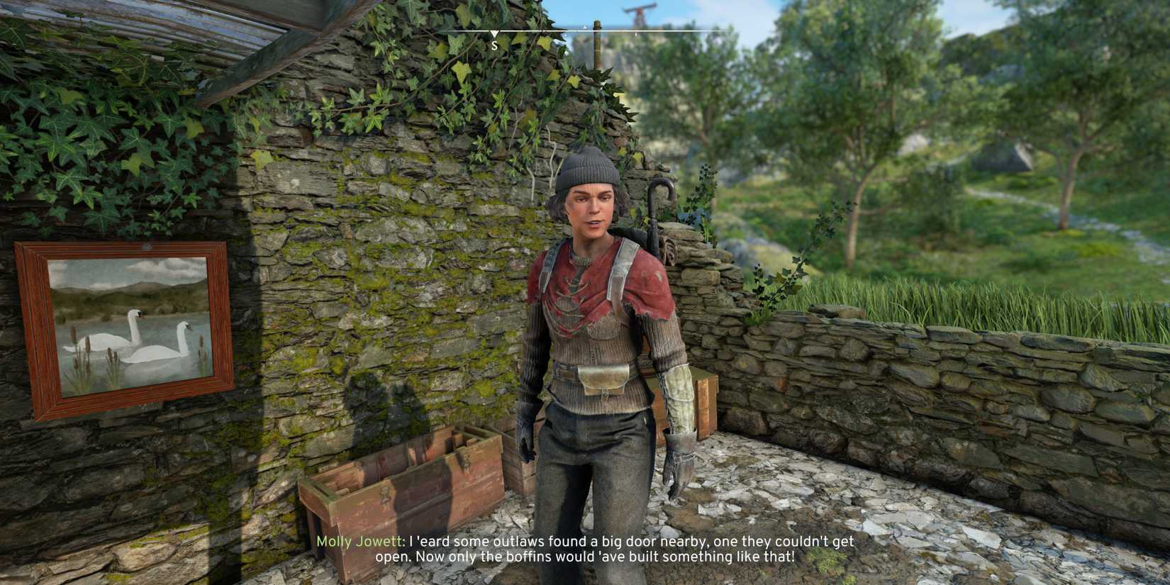 2. Visite Molly no Acampamento do Comerciante