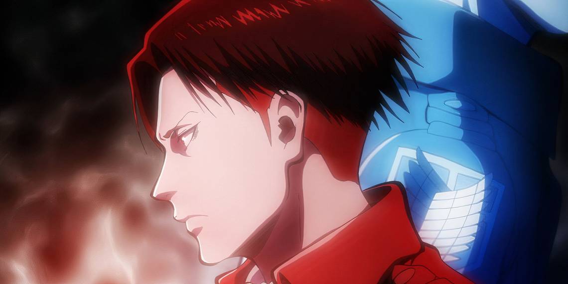 Levi Ackerman en su infancia en el subterráneo