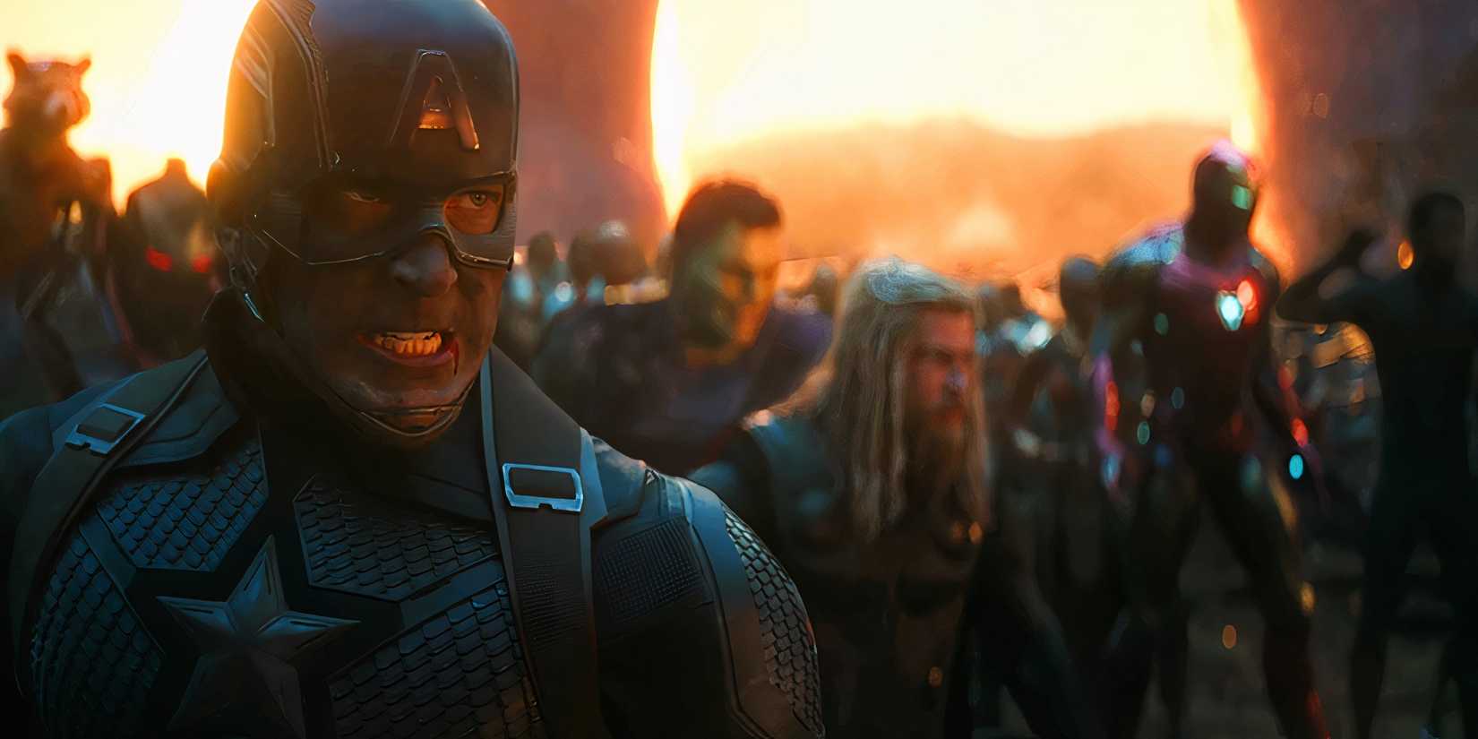 The Avengers assembled in Avengers: Endgame