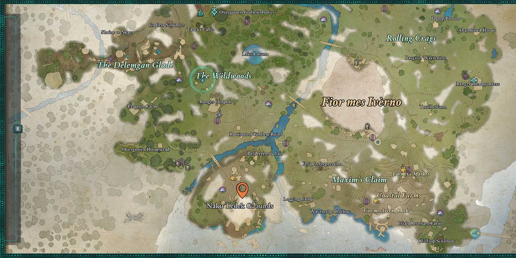 Avowed - A Relic From the Ashes Location