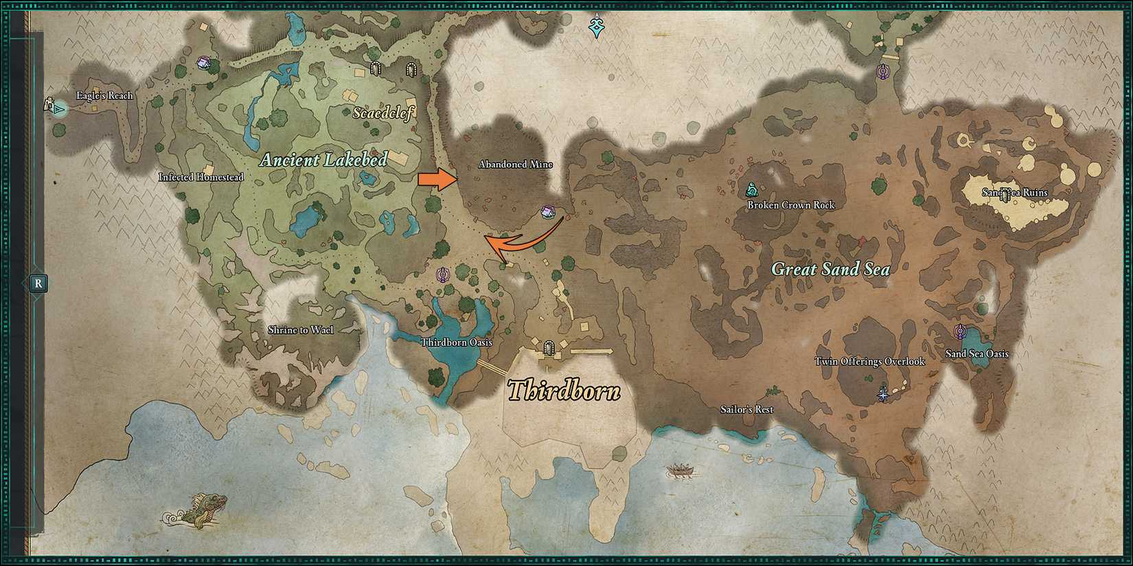 Avowed - Abandoned Mine Entrance Location