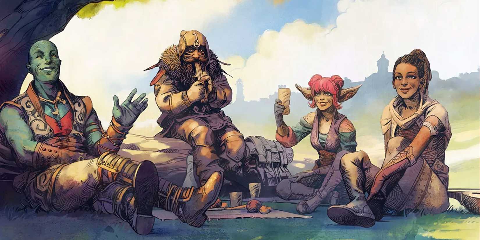 Avowed - All Companions Having Fun