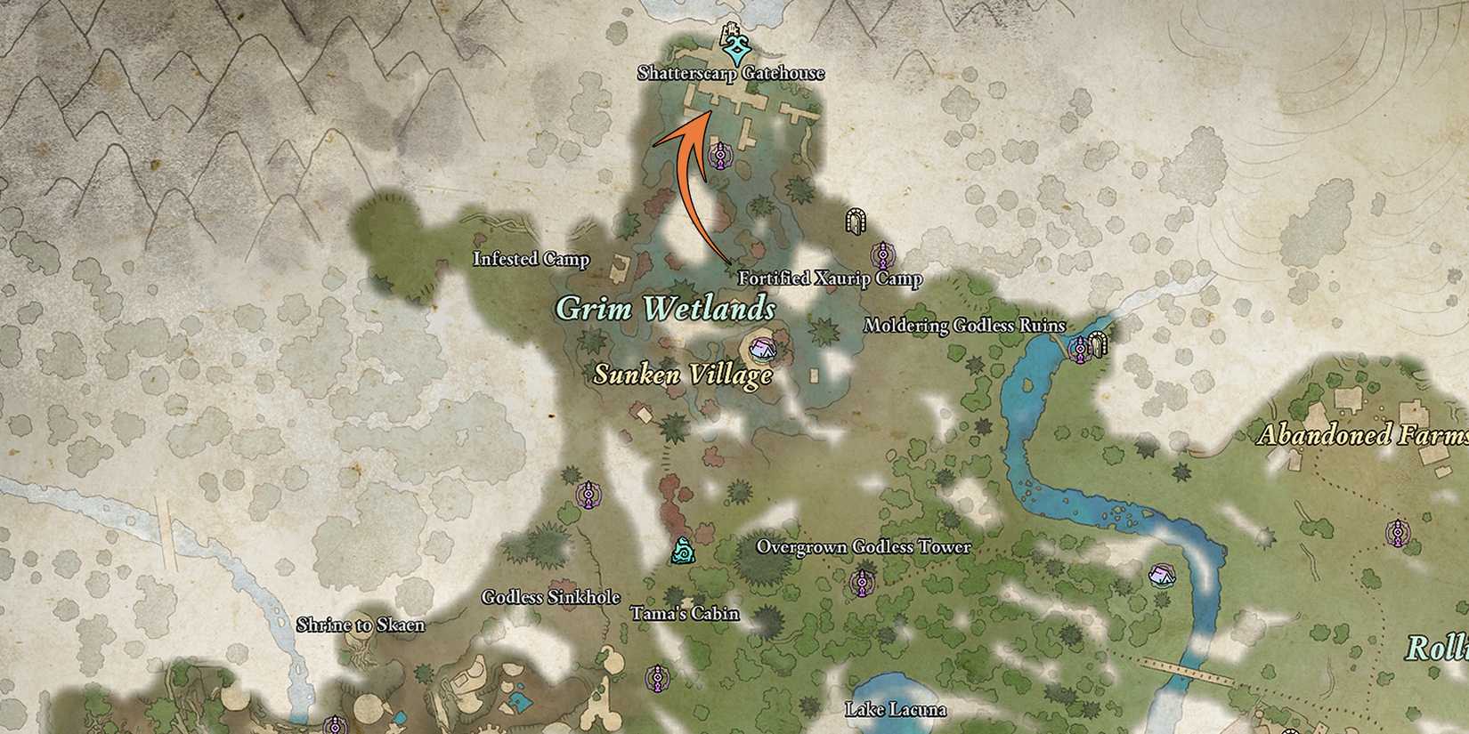 Avowed - Captain Aelfyr Location 1