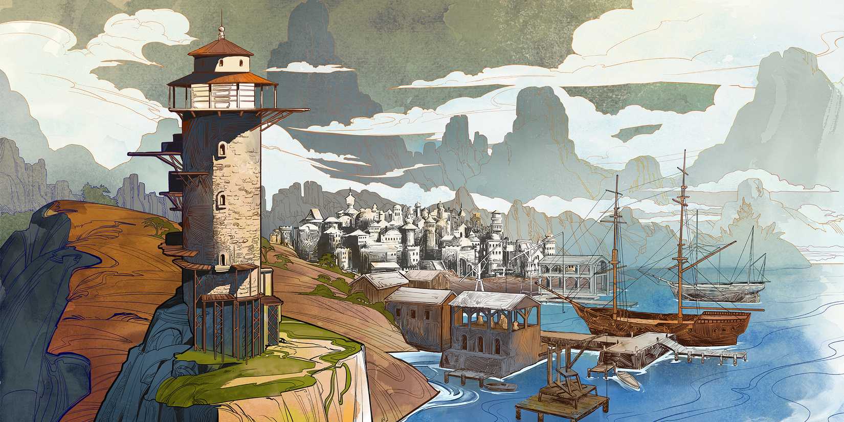 Avowed - Dawnshore Loading Screen