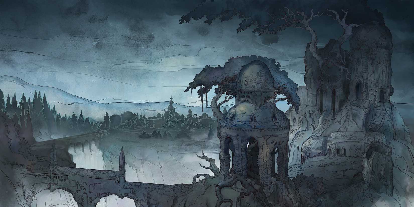 Avowed - Emerald Stair Loading Screen