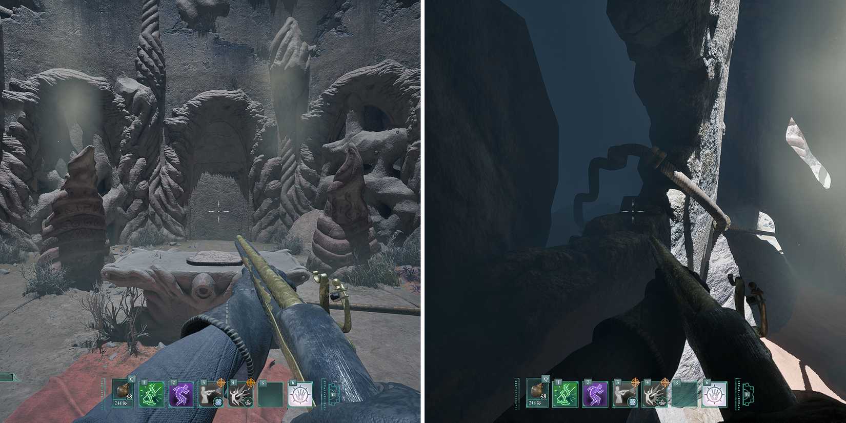 Avowed - Secret Door Outline and Cable