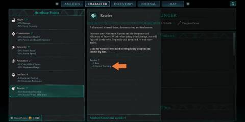 Avowed - Training Stats