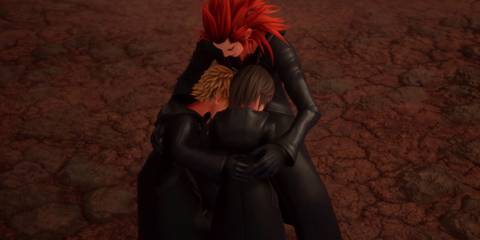 Axel reunites with Roxas and Xion in Kingdom Hearts 3