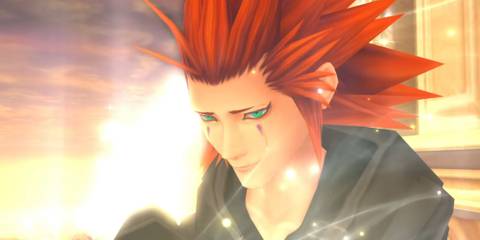 Axel says goodbye to Roxas in Kingdom Hearts 2