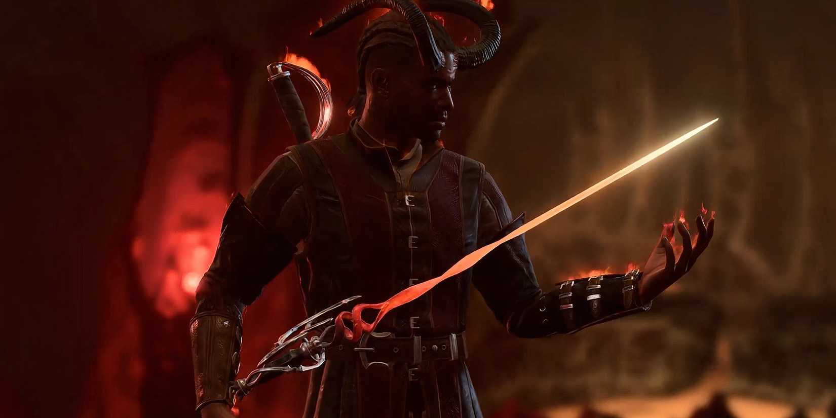 Wyll receives the Infernal Rapier in Baldur's Gate 3