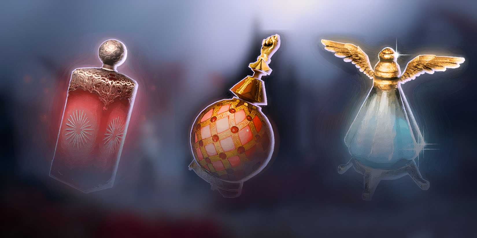 Elixirs and potions from Baldur's Gate 3