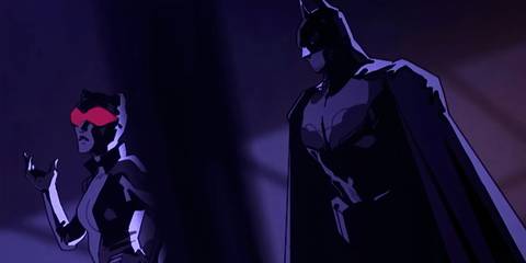 Catwoman and Batman in Batman: Arkham Origins - Blackgate