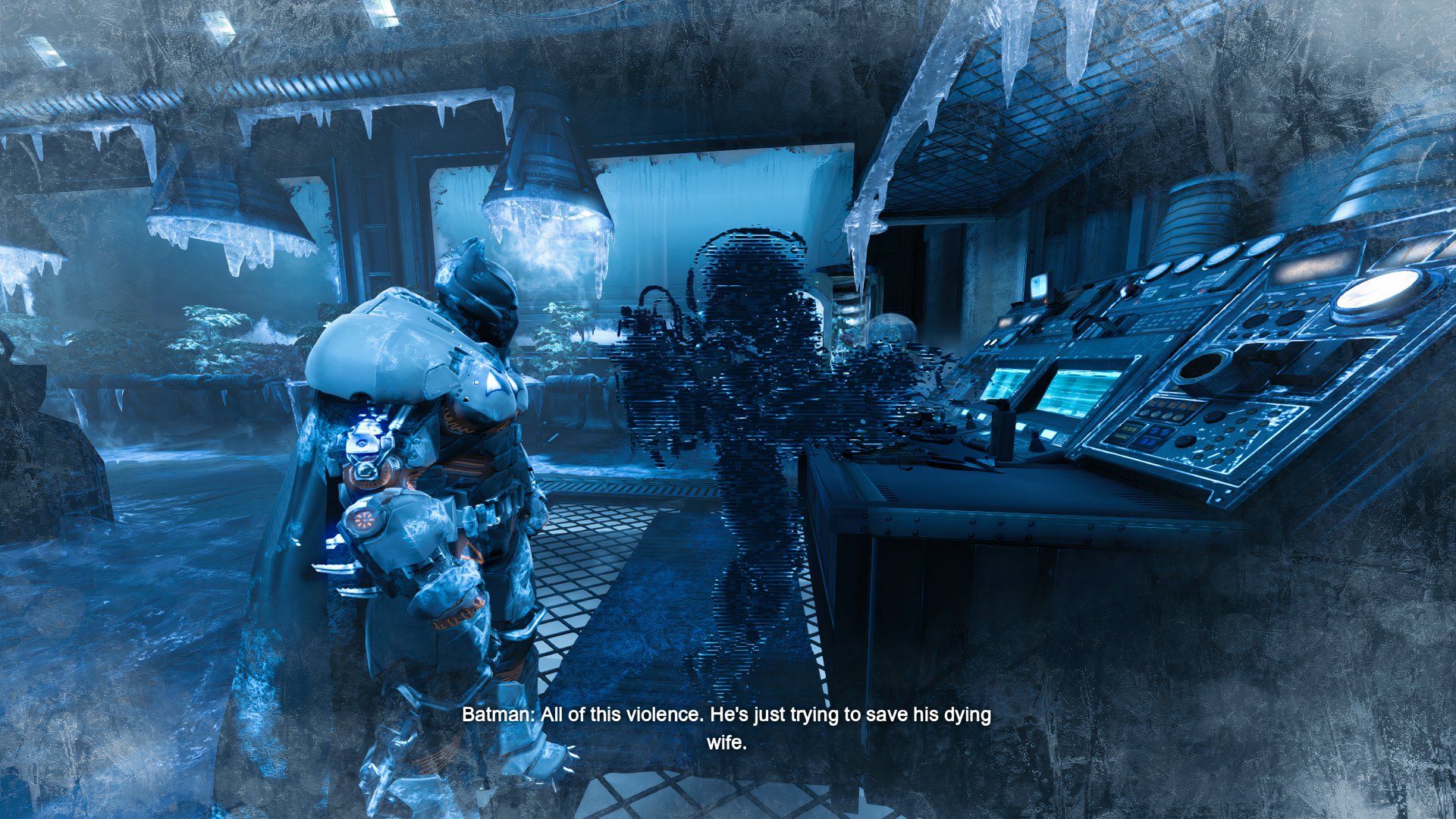 Batman Arkham City Mr Freeze Trailer Render Ice To