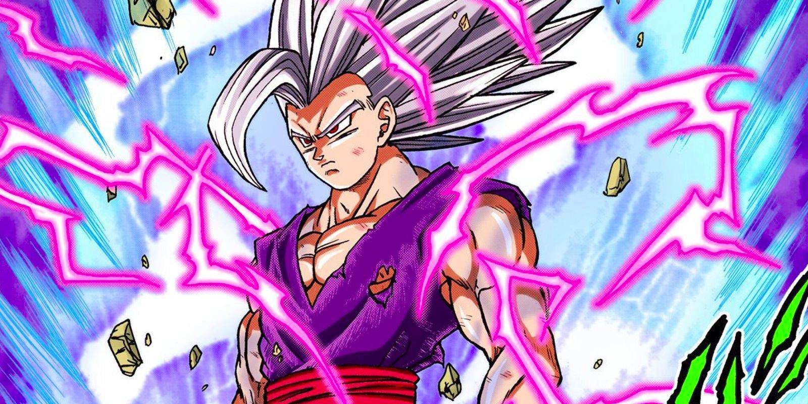 picture: final gohan in dragon ball super manga.