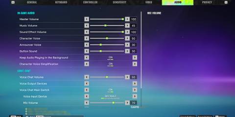 Best Audio Settings in FragPunk