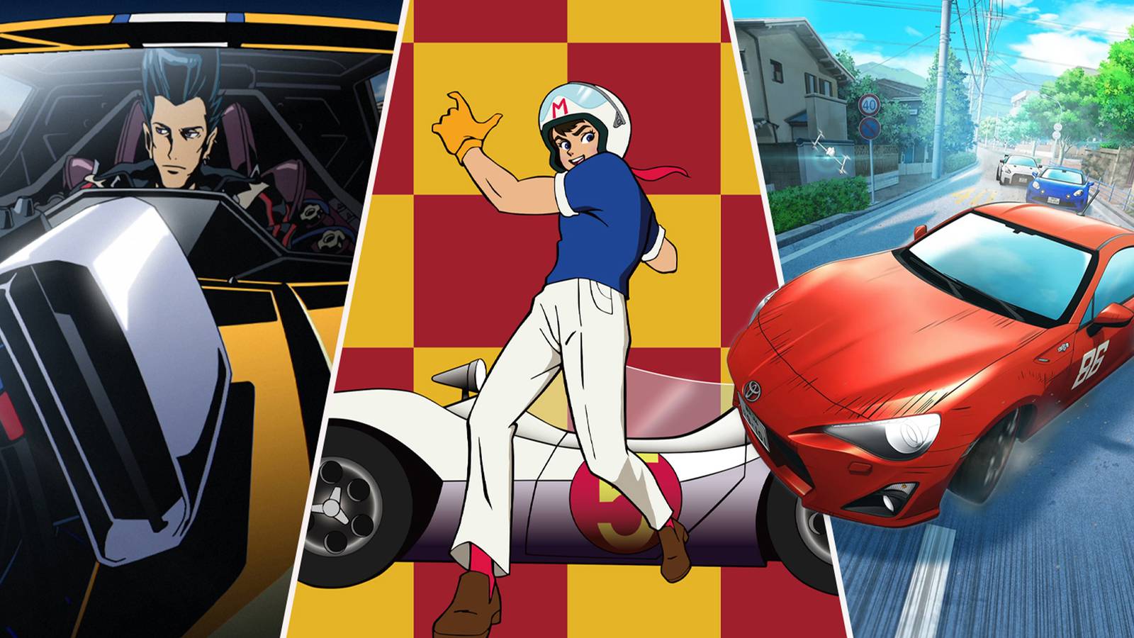 best car racing anime redline, speed racer, mf ghost