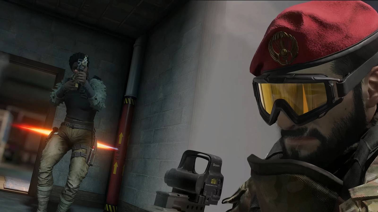 Melusi and Maestro from Rainbow Six Siege