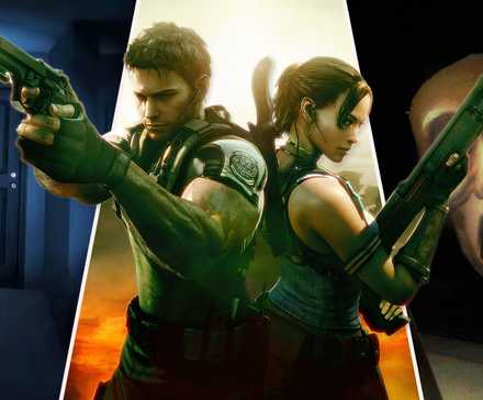 best horror co-op games resident evil, repo, phasmophobia