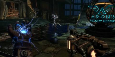 First encounter with a Big Sister in BioShock 2