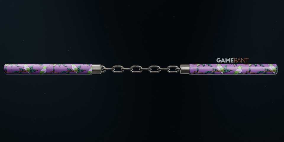Birdsong Camo on Nunchaku in Black Ops 6