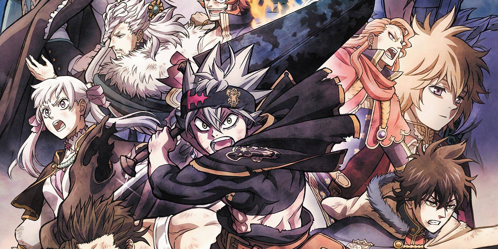 picture: black clover movie poster.