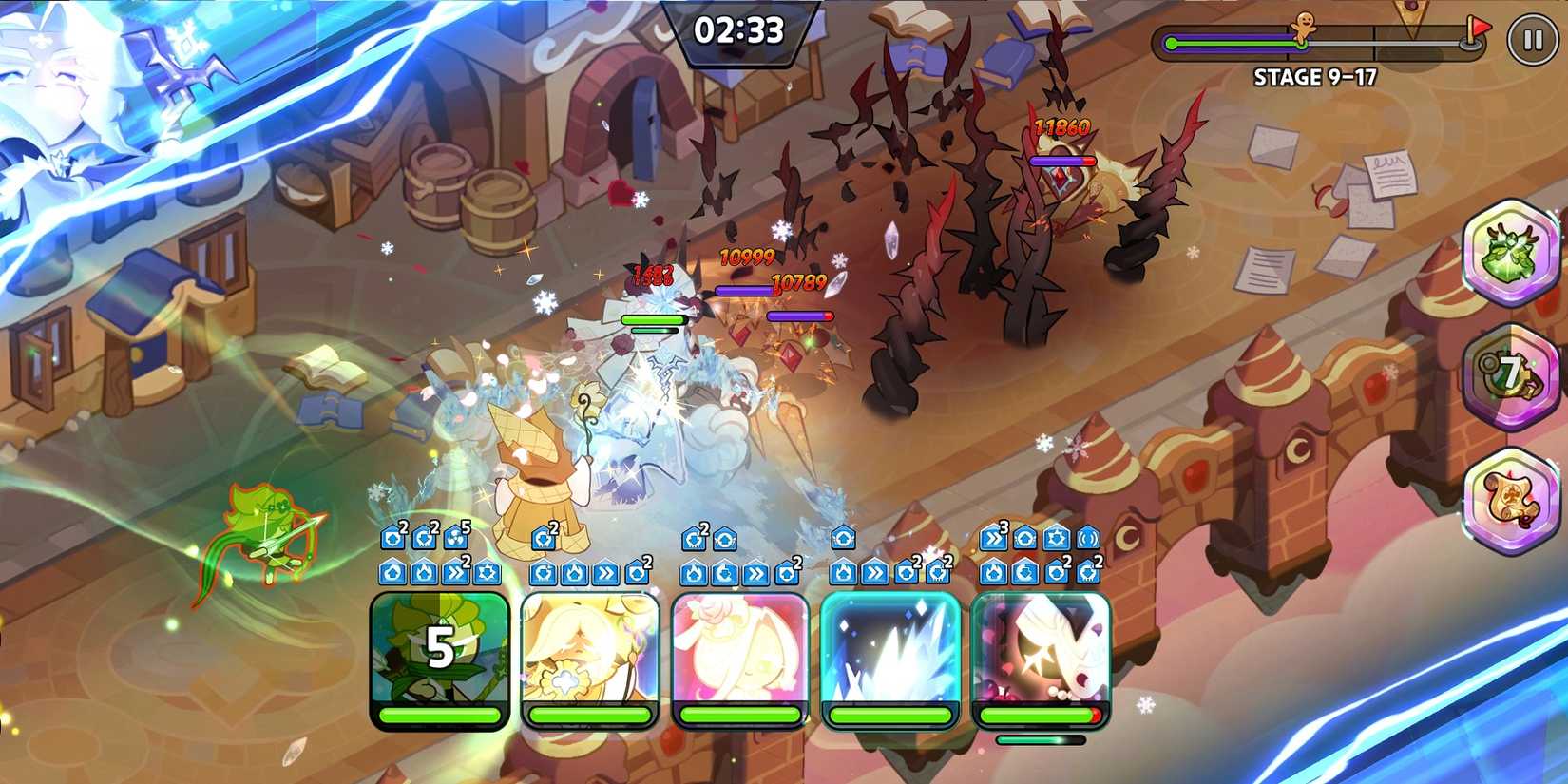 Black forest Cookie Thorns