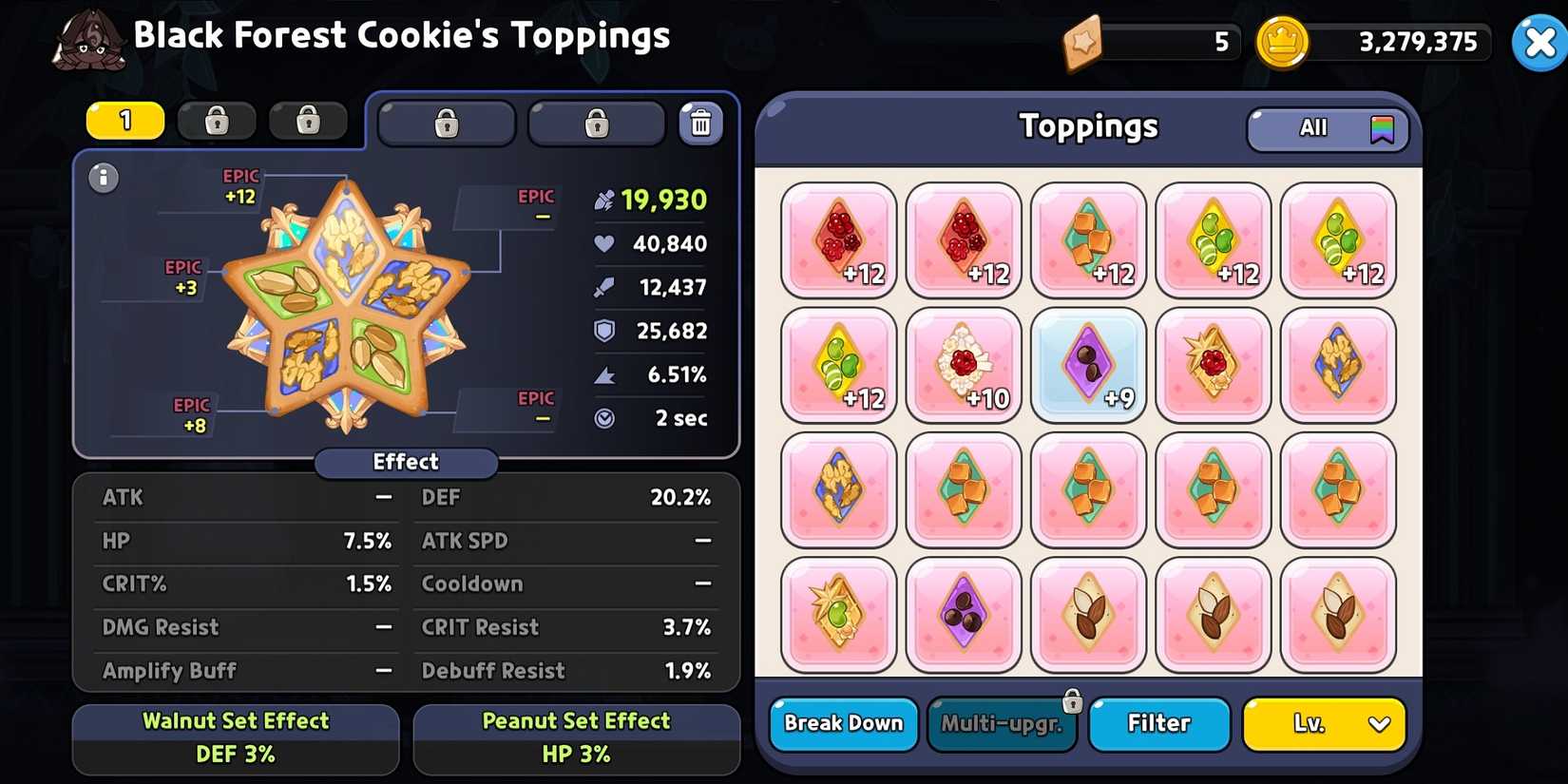 Black Forest Cookie Topping Build 2 Cookie Run Kingdom