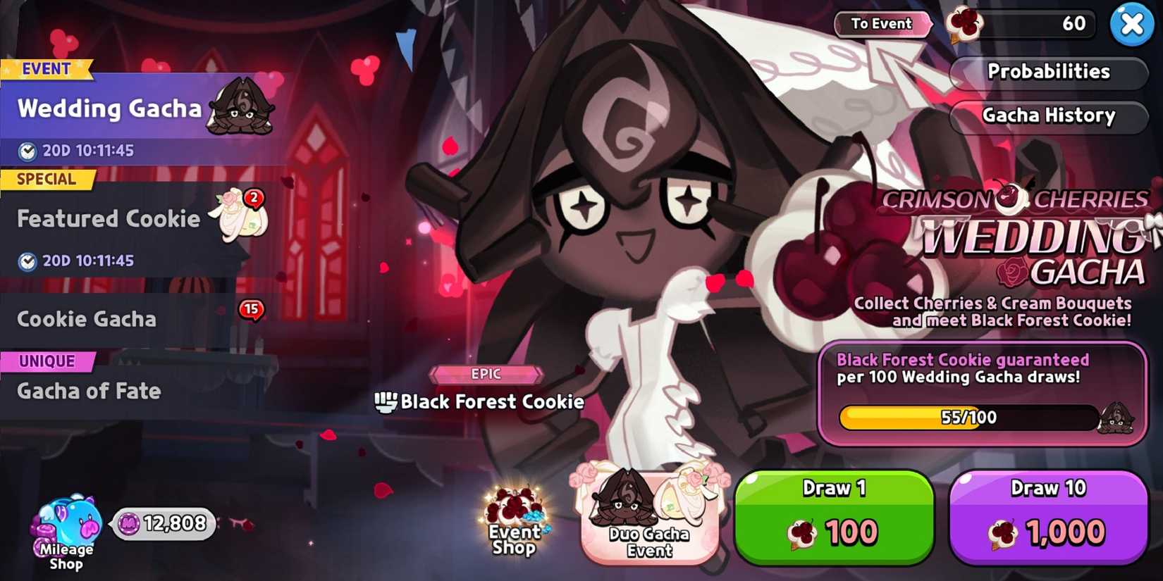Black Forest Gacha - Cookie Run Kingdom