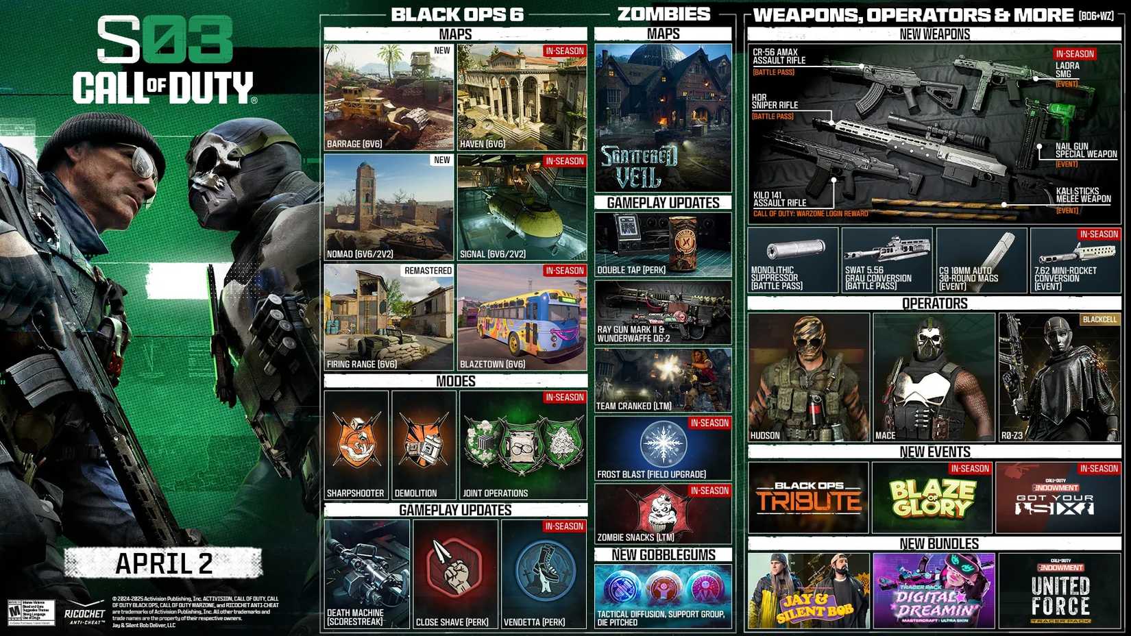 black ops 6 roadmap season 3