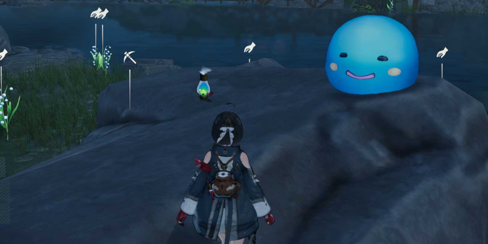 blue puni atelier yumia