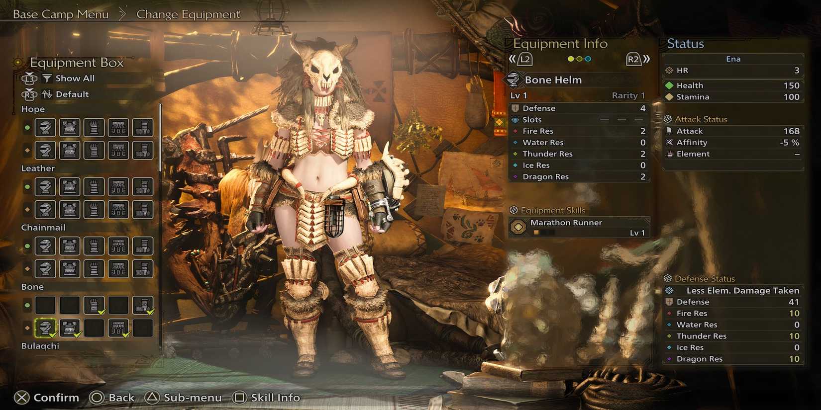 Bone Armor in Monster Hunter Wilds