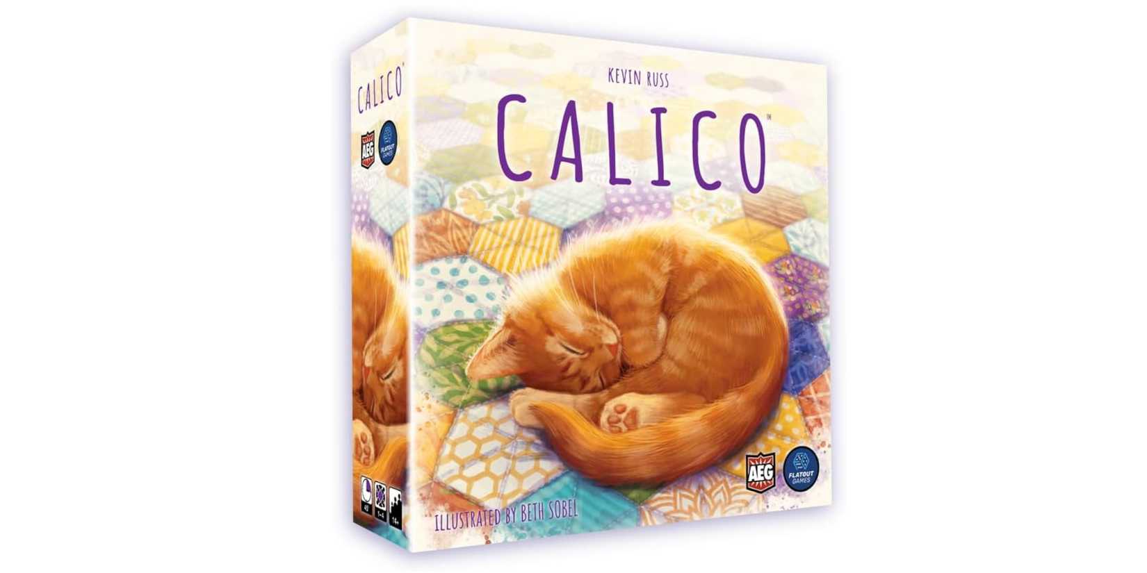 Calico board game box