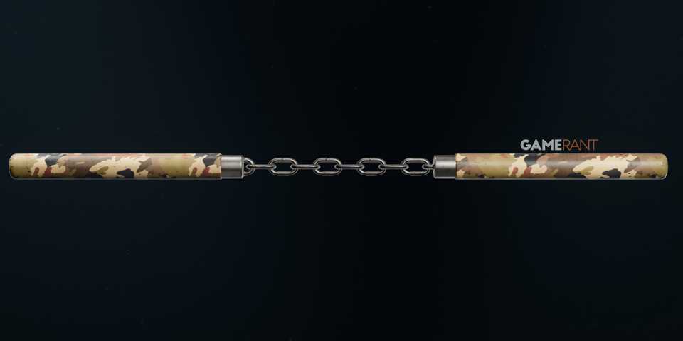 Canyon Camo on Nunchaku in Black Ops 6